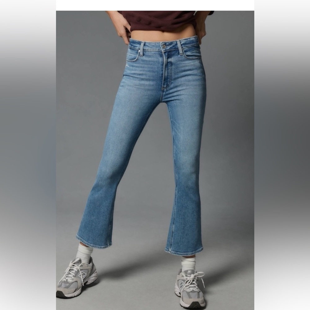 PAIGE Colette Crop Flare Jeans